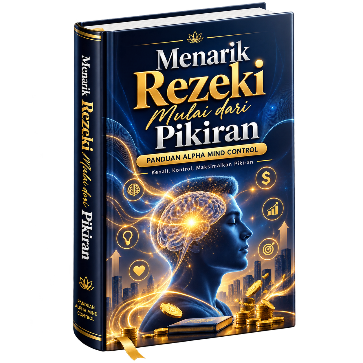 Cover ebook Menarik Rezeki Mulai dari Pikiran